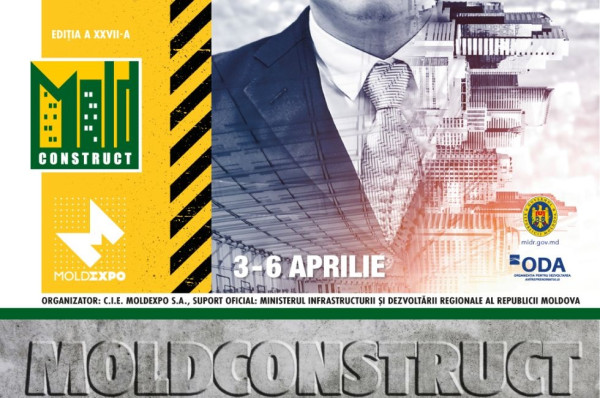 MOLDCONSTRUCT și MOLDENERGY-2025: 3 – 6 aprilie la Chișinău