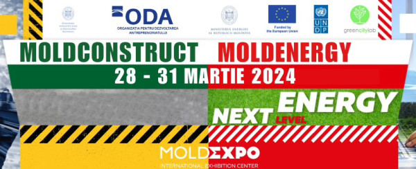 Выставки MOLDCONSTRUCT и MOLDENERGY-2024: Мы строим устойчивую европейскую Молдову